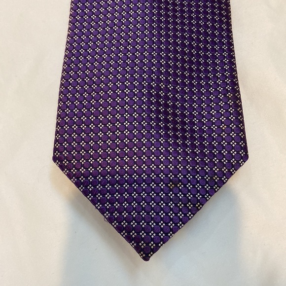 Ermenegildo Zegna 100% silk tie-made in Italy - Picture 7 of 7